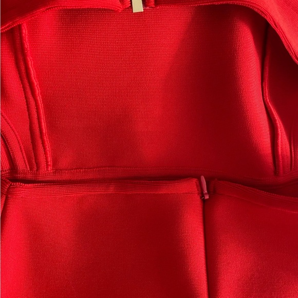 Hello Molly Vibrant Red Backless Dress - Picture 6 of 8